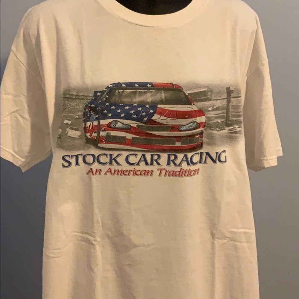 🦄3/$30 Stock car racing tee